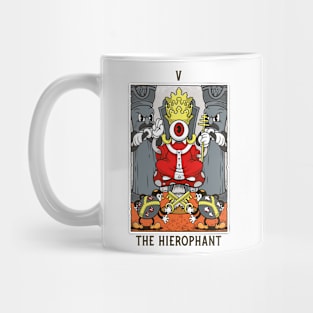 Hierophant - Mystical Medleys - Vintage Cartoon Tarot (White) Mug